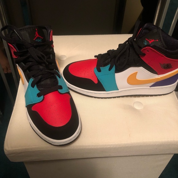 jordan bred multi color